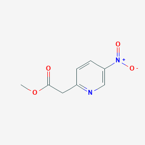B1424953 Methyl 2-(5-nitropyridin-2-YL)acetate CAS No. 292600-22-7