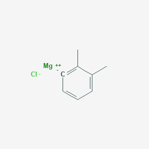 molecular formula C8H9ClMg B14249560 magnesium;1,2-dimethylbenzene-6-ide;chloride CAS No. 183817-75-6
