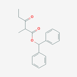 molecular formula C19H20O3 B14249866 Diphenylmethyl 2-methyl-3-oxopentanoate CAS No. 314248-85-6