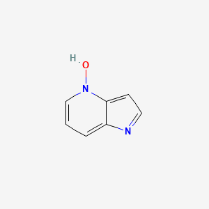 molecular formula C7H6N2O B1424989 1H-Pyrrolo[3,2-b]pyridine 4-oxide CAS No. 1116136-36-7