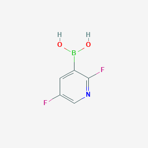 molecular formula C5H4BF2NO2 B1424997 (2,5-二氟吡啶-3-基)硼酸 CAS No. 872041-95-7