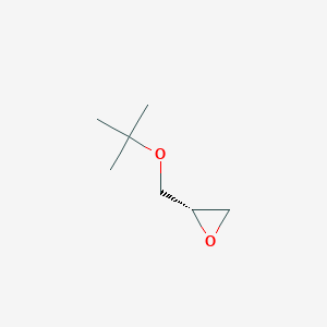 molecular formula C7H14O2 B142500 (+)-tert-Butyl glycidyl ether CAS No. 130232-97-2