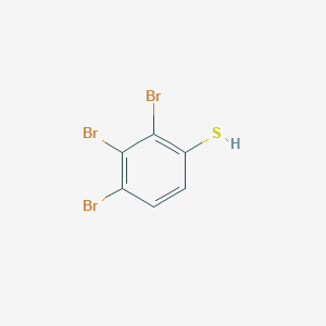 molecular formula C6H3Br3S B14250226 2,3,4-Tribromobenzene-1-thiol CAS No. 443683-19-0