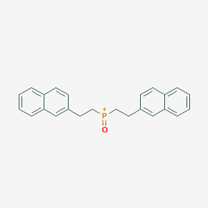 molecular formula C24H22OP+ B14250395 Bis[2-(naphthalen-2-yl)ethyl](oxo)phosphanium CAS No. 473721-94-7