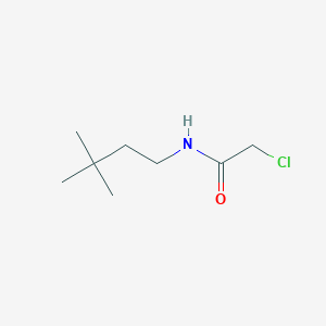 molecular formula C8H16ClNO B1425041 2-chloro-N-(3,3-dimethylbutyl)acetamide CAS No. 1259915-95-1