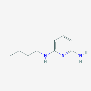 molecular formula C9H15N3 B14250482 N~2~-Butylpyridine-2,6-diamine CAS No. 184965-19-3
