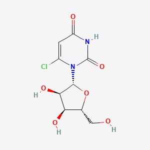 molecular formula C9H11ClN2O6 B14250536 6-Chlorouridine CAS No. 255723-79-6
