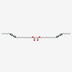 molecular formula C39H60O4 B14250617 Dioctadeca-10,12-diyn-1-yl propanedioate CAS No. 244189-35-3