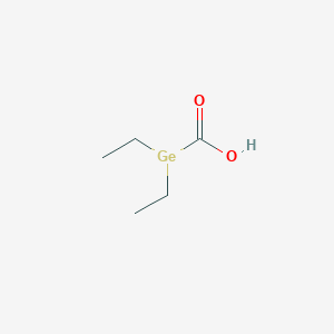 molecular formula C5H11GeO2 B14250628 CID 78063392 