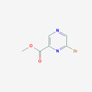 molecular formula C6H5BrN2O2 B1425071 Methyl 6-bromopyrazine-2-carboxylate CAS No. 40155-34-8