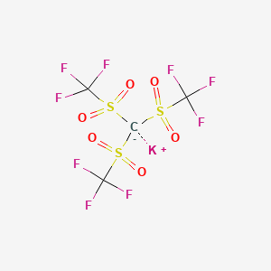 molecular formula C4F9KO6S3 B1425091 Potassium Tris(trifluoromethanesulfonyl)methanide CAS No. 114395-69-6