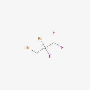 molecular formula C3H3Br2F3 B1425102 2,3-Dibromo-1,1,2-trifluoropropane CAS No. 1309602-74-1