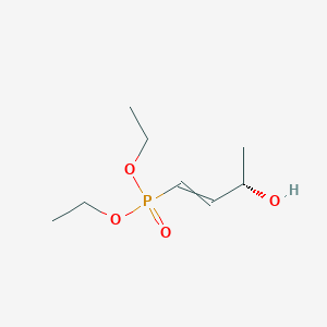 molecular formula C8H17O4P B14251297 Diethyl [(3S)-3-hydroxybut-1-en-1-yl]phosphonate CAS No. 497963-24-3