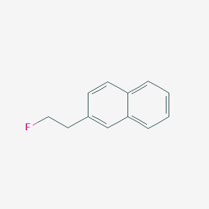molecular formula C12H11F B14251482 2-(2-Fluoroethyl)naphthalene CAS No. 463934-12-5