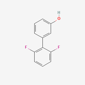 molecular formula C12H8F2O B1425154 3-(2,6-Difluorophenyl)phenol CAS No. 1261910-30-8