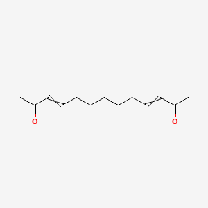 molecular formula C13H20O2 B14251664 Trideca-3,10-diene-2,12-dione CAS No. 169892-08-4