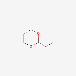 molecular formula C6H12O2 B14251665 2-Ethyl-1,3-dioxane 