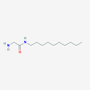 molecular formula C12H26N2O B14251676 2-amino-N-decyl-acetamide CAS No. 228857-65-6