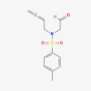 molecular formula C13H15NO3S B14251746 CID 11334594 CAS No. 420132-18-9