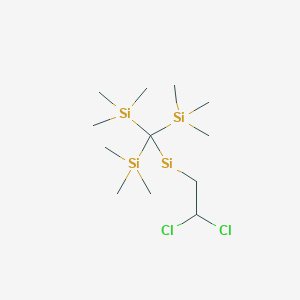 molecular formula C12H30Cl2Si4 B14251868 CID 78061732 