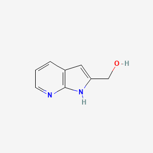 molecular formula C8H8N2O B1425187 (1H-pyrrolo[2,3-b]pyridin-2-yl)methanol CAS No. 1269479-13-1
