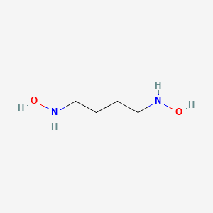 molecular formula C4H12N2O2 B14251887 N~1~,N~4~-Dihydroxybutane-1,4-diamine CAS No. 390762-83-1