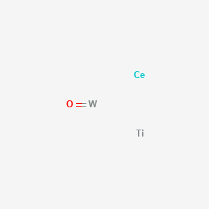 molecular formula CeOTiW B14251955 Cerium;oxotungsten;titanium CAS No. 184423-17-4