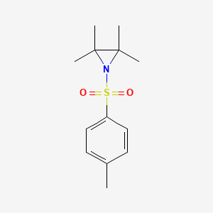 molecular formula C13H19NO2S B14251976 Aziridine, 2,2,3,3-tetramethyl-1-[(4-methylphenyl)sulfonyl]- CAS No. 432545-79-4