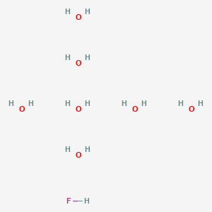molecular formula FH15O7 B14252154 Heptahydrate;hydrofluoride CAS No. 375372-45-5