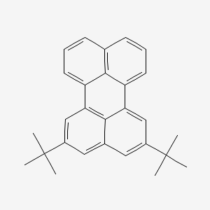 molecular formula C28H28 B14252232 2,5-DI-Tert-butylperylene CAS No. 369612-06-6
