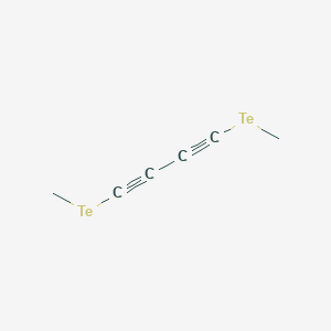 molecular formula C6H6Te2 B14252289 1,4-Bis(methyltellanyl)buta-1,3-diyne CAS No. 468751-34-0