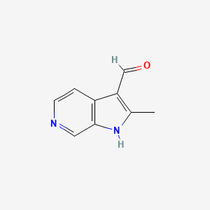 2-methyl-1H-pyrrolo[2,3-c]pyridine-3-carbaldehyde
