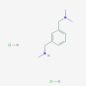 {3-[(Dimethylamino)methyl]benzyl}methylamine dihydrochloride