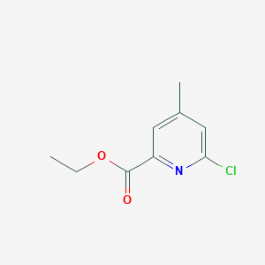 Ethyl 6-chloro-4-methylpyridine-2-carboxylate