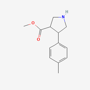 Methyl 4-(p-tolyl)pyrrolidine-3-carboxylate