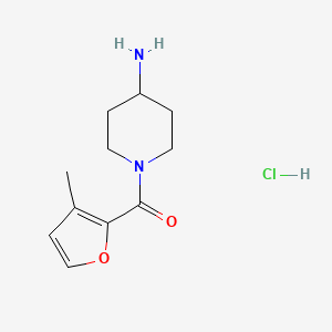 1-[(3-Methylfuran-2-yl)carbonyl]piperidin-4-amine hydrochloride