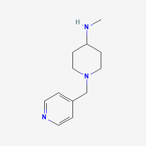 N-methyl-1-(pyridin-4-ylmethyl)piperidin-4-amine