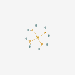 molecular formula H8P4Si B14252811 Silanetetrayltetrakis(phosphane) CAS No. 214424-22-3