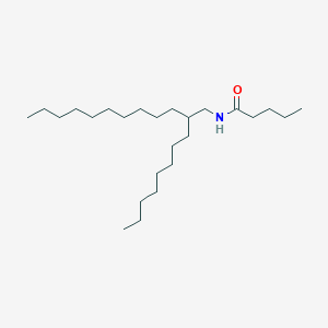 molecular formula C25H51NO B14252870 N-(2-Octyldodecyl)pentanamide CAS No. 339540-72-6