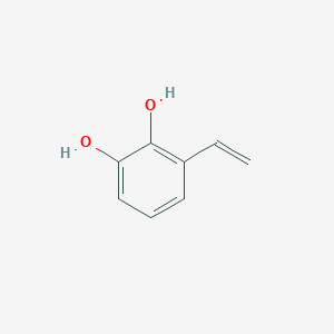 molecular formula C8H8O2 B142529 3-Vinylcatechol CAS No. 113678-91-4