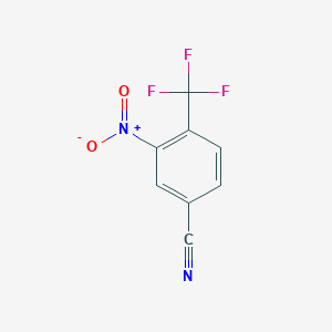 3-Nitro-4-(trifluoromethyl)benzonitrile