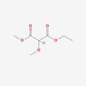 molecular formula C7H12O5 B1425310 2-Methoxypropandioic acid ethyl methyl ester CAS No. 56752-40-0