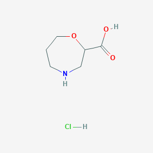 2-Homomorpholinecarboxylic acid hydrochloride