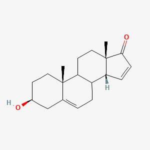 Androsta-5,15-dien-17-one,3-hydroxy-, (3b,14b)-
