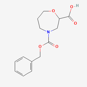 4-Cbz-2-homomorpholinecarboxylic acid