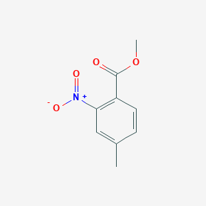 molecular formula C9H9NO4 B1425331 Methyl 4-methyl-2-nitrobenzoate CAS No. 20587-29-5