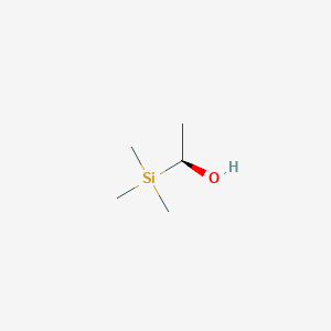 molecular formula C5H14OSi B14253317 (1S)-1-(Trimethylsilyl)ethan-1-ol CAS No. 484674-47-7