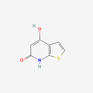 molecular formula C7H5NO2S B1425336 4-Hydroxythieno[2,3-b]pyridin-6(7H)-one CAS No. 99429-78-4