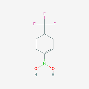 4-(Trifluoromethyl)cyclohex-1-enylboronic acid