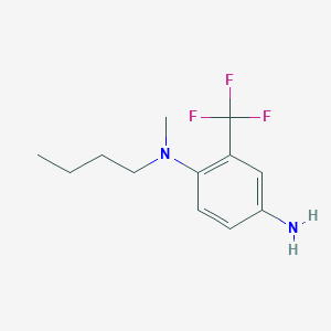 N1-Butyl-N1-methyl-2-(trifluoromethyl)benzene-1,4-diamine